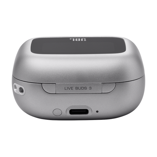 JBL　ノイズキャンセリングイヤホン「LIVE BUDS 3 」シルバー JBL Live Buds 3 | ハイレゾ対応ノイズキャンセリング完全ワイヤレス